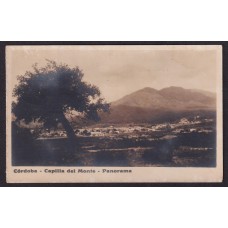 CAPILLA DEL MONTE CORDOBA ANTIGUA TARJETA POSTAL